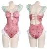 NewCosplay Demon Slayer Kamado Nezuko Bodysuit Swimwear Outfits Anime Cosplay Costume New Arrivals