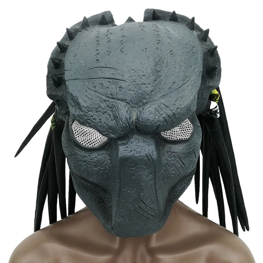 INSWEAR New Arrivals Predator Latex Cosplay Mask Helmet Masquerade Halloween Costume Props 3 INSWEAR New Arrivals Predator Latex Cosplay Mask Helmet Masquerade Halloween Costume Props