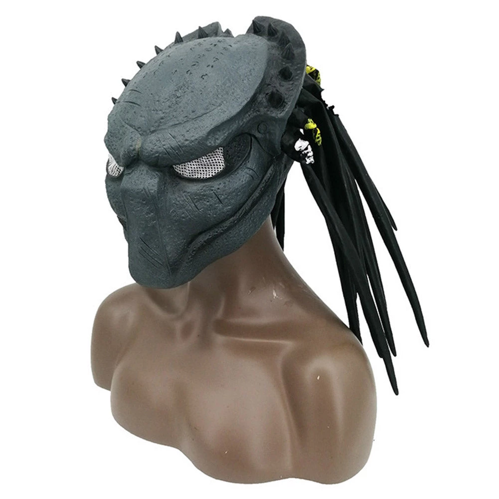 INSWEAR New Arrivals Predator Latex Cosplay Mask Helmet Masquerade Halloween Costume Props 4 INSWEAR New Arrivals Predator Latex Cosplay Mask Helmet Masquerade Halloween Costume Props