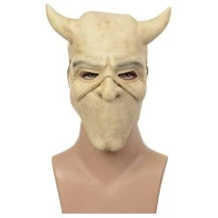 Fandomsky The Black Phone The Grabber Mask Cosplay Latex Masks HalloweenCostume Props