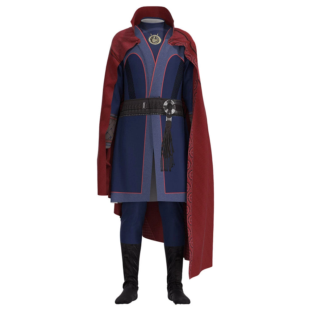 NewCosplay New Arrivals Kids Doctor Strange In The Multiverse Of Madness Stephen Strange Cosplay Costume Jumpsuit Cloak Outfits 3 NewCosplay New Arrivals Kids Doctor Strange In The Multiverse Of Madness Stephen Strange Cosplay Costume Jumpsuit Cloak Outfits