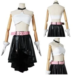 Cossky Cosplay Store 12 CosplaySky New Anime Costumes One Piece Film: Red Nami Cosplay Costume Top Skirt Hat Outfits Halloween Carnival Suit