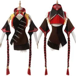 NewCosplay Game Genshin Impact Xinyan Dress Outfits Halloween Carnival Suit Cosplay Costume