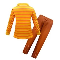 Cosplaygift Kids Children Turning Red Cosplay Costume Shirt Pants Mask Set Outfits
