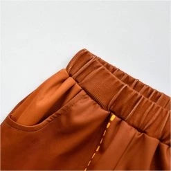 Cosplaygift Kids Children Turning Red Cosplay Costume Shirt Pants Mask Set Outfits