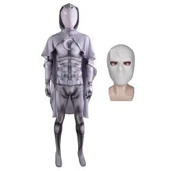 NewCosplay New Arrivals Moon Knight Marc Spector Cosplay Costume Jumpsuit Outfits Halloween Carnival Suit