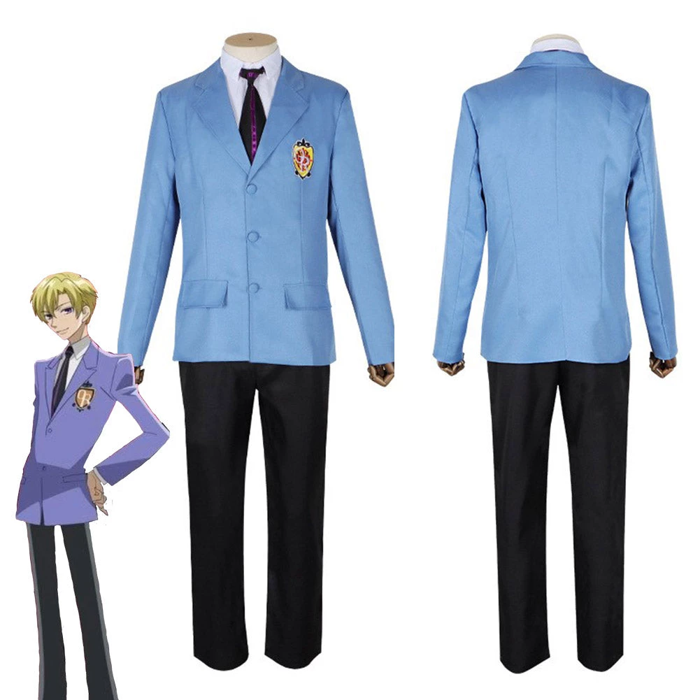 Fandombuy Ouran High School Host Club Haruhi Fujioka / Tamaki Suou Cosplay Costume Uniform New Arrivals 3 Fandombuy Ouran High School Host Club Haruhi Fujioka / Tamaki Suou Cosplay Costume Uniform New Arrivals