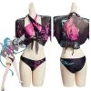 League Of Legends LoL Jinx Original Designers Top And Shorts Swimming Suit - Cossky® New Arrivals