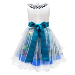 INSWEAR Kids Girls Encanto Mirabel Madrigal Tutu Summer Sleeveless Dress
