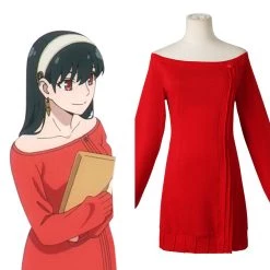 Cossky SPY×FAMILY Yor Forger Cosplay Costume Sweater Outfits Halloween Carnival Suit New Arrivals 14 Cossky SPY×FAMILY Yor Forger Cosplay Costume Sweater Outfits Halloween Carnival Suit New Arrivals