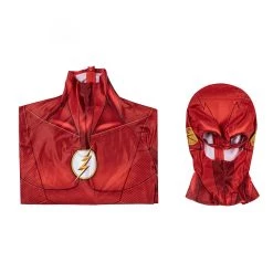 Fandomsky New Arrivals The Flash Season 6 Barry Allen Cosplay Costume Jumpsuit Outfits Halloween Carnival Suit