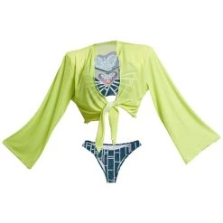 New Arrivals JoJo's Bizarre Adventure Jolyne Cujoh Original Designers Swimsuit Cosplay Costume - Cossky®
