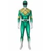 NewCosplay New Arrivals Mighty Morphin Power Rangers Tommy Cosplay Costume Jumpsuit Mask Outfits Halloween Carnival Suit
