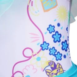 CosplaySky Kids Girls Original Design Encanto Mirabel Swimsuit Cosplay Costume Dress Swimwear Outfits -cossky® 19 CosplaySky Kids Girls Original Design Encanto Mirabel Swimsuit Cosplay Costume Dress Swimwear Outfits -cossky®