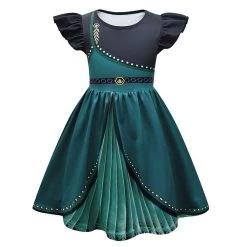 Fandombuy Kids Girls Frozen Anna Cosplay Costume Dress Halloween Carnival Suit New Arrivals