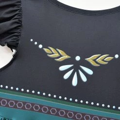 Fandombuy Kids Girls Frozen Anna Cosplay Costume Dress Halloween Carnival Suit New Arrivals