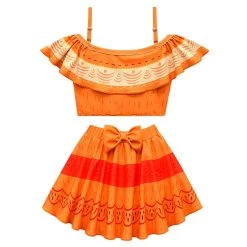 INSWEAR Kids Children Encanto Pepa Swimwear Cosplay Costume Swimsuit Outfits New Arrivals