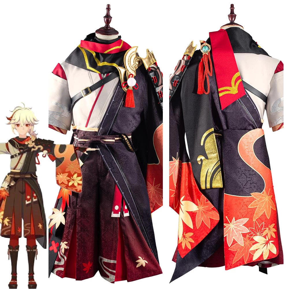 NewCosplay Genshin Impact Kazuha Outfits Halloween Carnival Suit Cosplay Costume New Arrivals 3 NewCosplay Genshin Impact Kazuha Outfits Halloween Carnival Suit Cosplay Costume New Arrivals