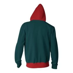INSWEAR Kids Into The Spider-Verse Hoodie Sweatshirt Miles Morales Zipper Jacket Coat Cosplay Costume