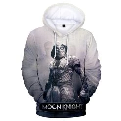 Cosplaygift Men Women Moon Knight Cosplay Hoodie 3D Printed Hooded Sweatshirt