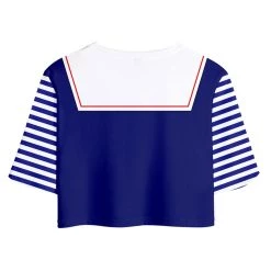 Viele Kostüme New Arrivals Stranger Things Season 3 Robin Cosplay Costume Crop Top T-shirt Shorts Set 8 Viele Kostüme New Arrivals Stranger Things Season 3 Robin Cosplay Costume Crop Top T-shirt Shorts Set