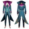 NewCosplay New Arrivals LoL League Of Legends Vladimir The Crimson Reaper Outfits Halloween Cosplay Costume