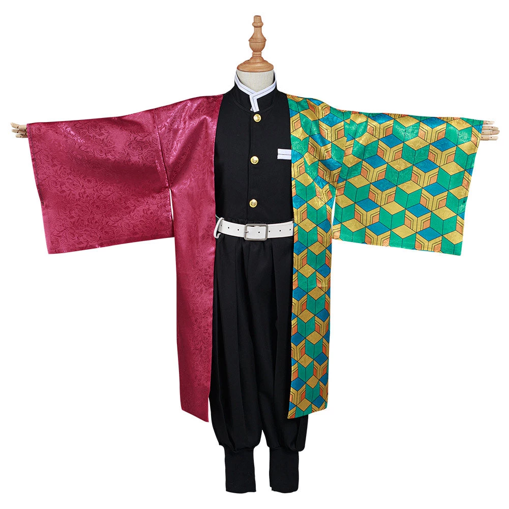 NewCosplay Demon Slayer: Kimetsu No Yaiba Tomioka Giyuu Kids Children Costume Halloween Cosplay Costume New Arrivals 4 NewCosplay Demon Slayer: Kimetsu No Yaiba Tomioka Giyuu Kids Children Costume Halloween Cosplay Costume New Arrivals