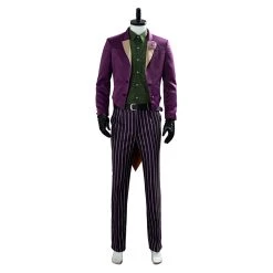 NewCosplay Mortal Kombat 11 The Joker Coat Pants Outfit Halloween Carnival Suit Cosplay Costume