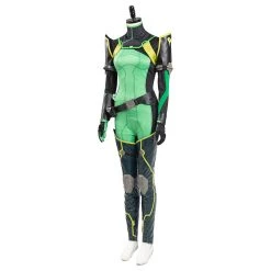 NewCosplay Valorant Viper Women Jumpsuit Romper Suit Halloween Carnival Outfit Cosplay Costume New Arrivals 14 NewCosplay Valorant Viper Women Jumpsuit Romper Suit Halloween Carnival Outfit Cosplay Costume New Arrivals