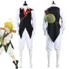 NewCosplay The Seven Deadly Sins Meliodas Shirt Pants Outfits Halloween Carnival Suit Cosplay Costume