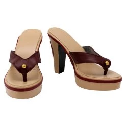 NewCosplay New Arrivals Genshin Impact Baal Boots Halloween Costumes Accessory Custom Made Cosplay Shoes