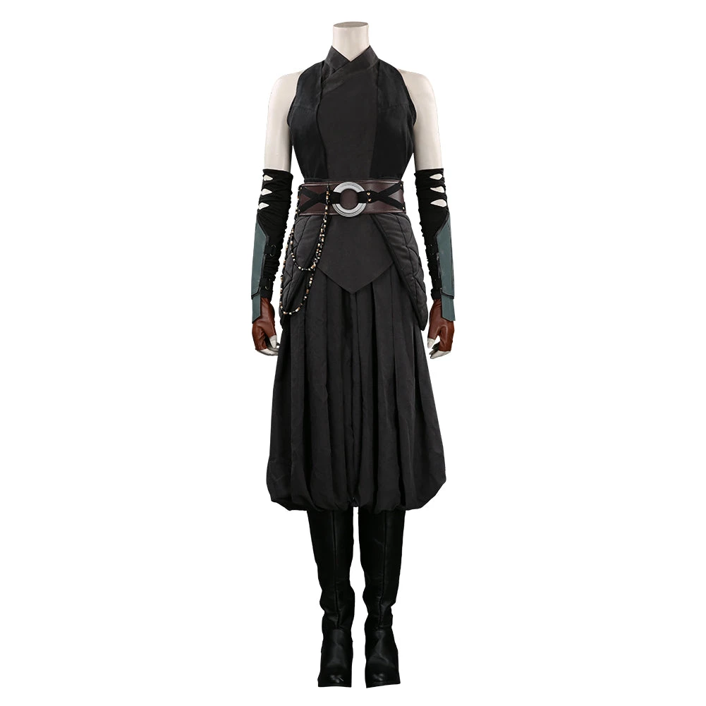 NewCosplay New Arrivals The Mandalorian Ahsoka Tano Black Outfits Halloween Carnival Suit Cosplay Costume 4 NewCosplay New Arrivals The Mandalorian Ahsoka Tano Black Outfits Halloween Carnival Suit Cosplay Costume