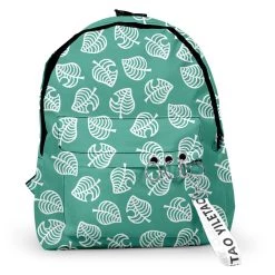 INSWEAR Animal Crossing Game Backpack Student School Bag Game Fans Gift Travel Backpack Daypack New Arrivals