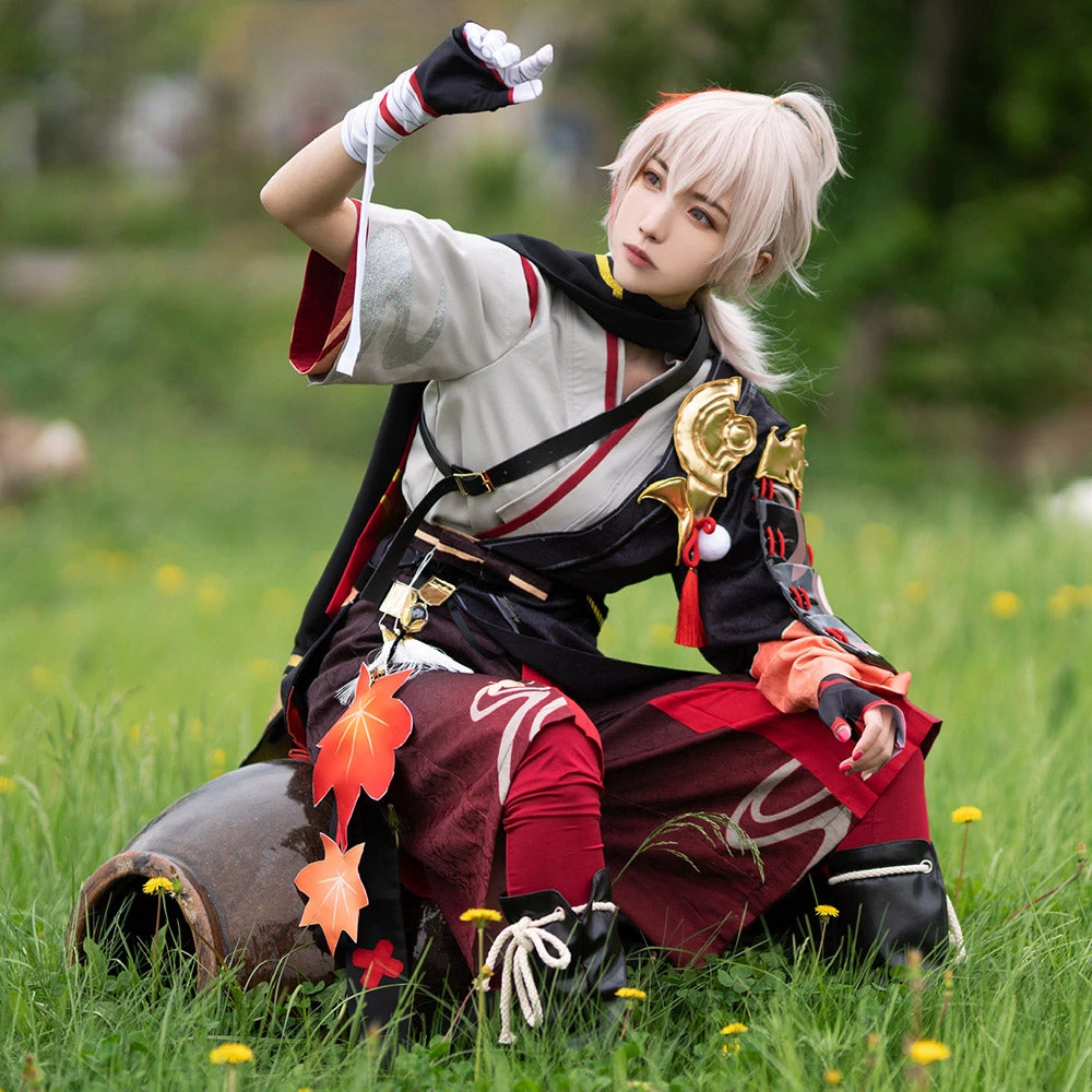 NewCosplay Genshin Impact Kazuha Outfits Halloween Carnival Suit Cosplay Costume New Arrivals 17 NewCosplay Genshin Impact Kazuha Outfits Halloween Carnival Suit Cosplay Costume New Arrivals