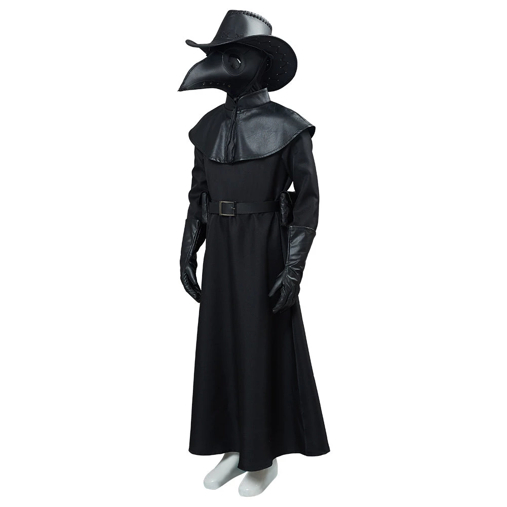 NewCosplay New Arrivals Plague Doctor Halloween Carnival Suit Outfit For Kids Children Cosplay Costume 5 NewCosplay New Arrivals Plague Doctor Halloween Carnival Suit Outfit For Kids Children Cosplay Costume