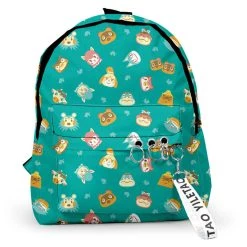 INSWEAR Animal Crossing Game Backpack Student School Bag Game Fans Gift Travel Backpack Daypack New Arrivals