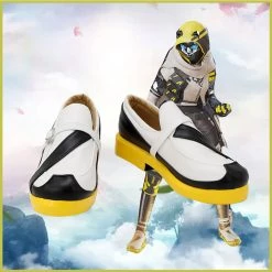 NewCosplay Game Apex Wraith Cosplay Shoes Boots Halloween Costumes Accessory Custom Made