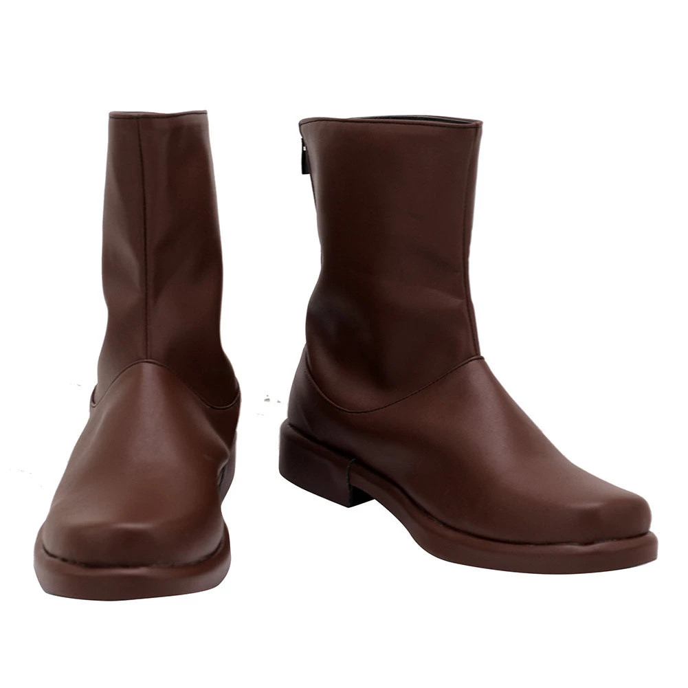 Fandomsky Obi-wan Kenobi Cosplay Shoes Boots Halloween Costumes Accessory Custom Made 4 Fandomsky Obi-wan Kenobi Cosplay Shoes Boots Halloween Costumes Accessory Custom Made