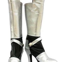 NewCosplay New Arrivals Fate Stay Night Saber Cosplay Boots Silver