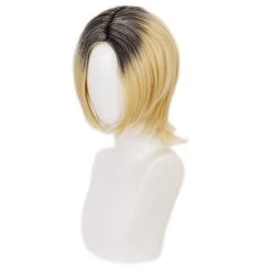 NewCosplay New Arrivals Haikyuu Kenma Kozume Short Yellow Hair Carnival Halloween Party Props Cosplay Wig