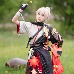 NewCosplay Genshin Impact Kazuha Outfits Halloween Carnival Suit Cosplay Costume New Arrivals 34 NewCosplay Genshin Impact Kazuha Outfits Halloween Carnival Suit Cosplay Costume New Arrivals