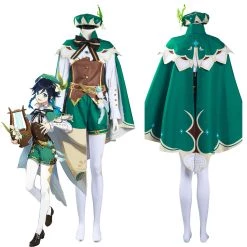 NewCosplay Game Genshin Impact Venti Shirt Halloween Carnival Suit Cosplay Costume New Arrivals