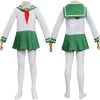 NewCosplay Inuyasha Higurashi Kagome Costume For Kids Children Christmas Cosplay Costume New Arrivals