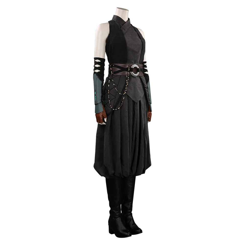 NewCosplay New Arrivals The Mandalorian Ahsoka Tano Black Outfits Halloween Carnival Suit Cosplay Costume 7 NewCosplay New Arrivals The Mandalorian Ahsoka Tano Black Outfits Halloween Carnival Suit Cosplay Costume