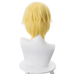 CosplaySky New Arrivals Hitoribocchi No Marumaru Seikatsu Nako Sunao Golden Wig 35cm