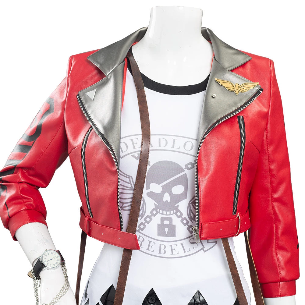 NewCosplay OW OverWatch Deadlock Ashe Outfits Halloween Carnival Suit Cosplay Costume 8 NewCosplay OW OverWatch Deadlock Ashe Outfits Halloween Carnival Suit Cosplay Costume