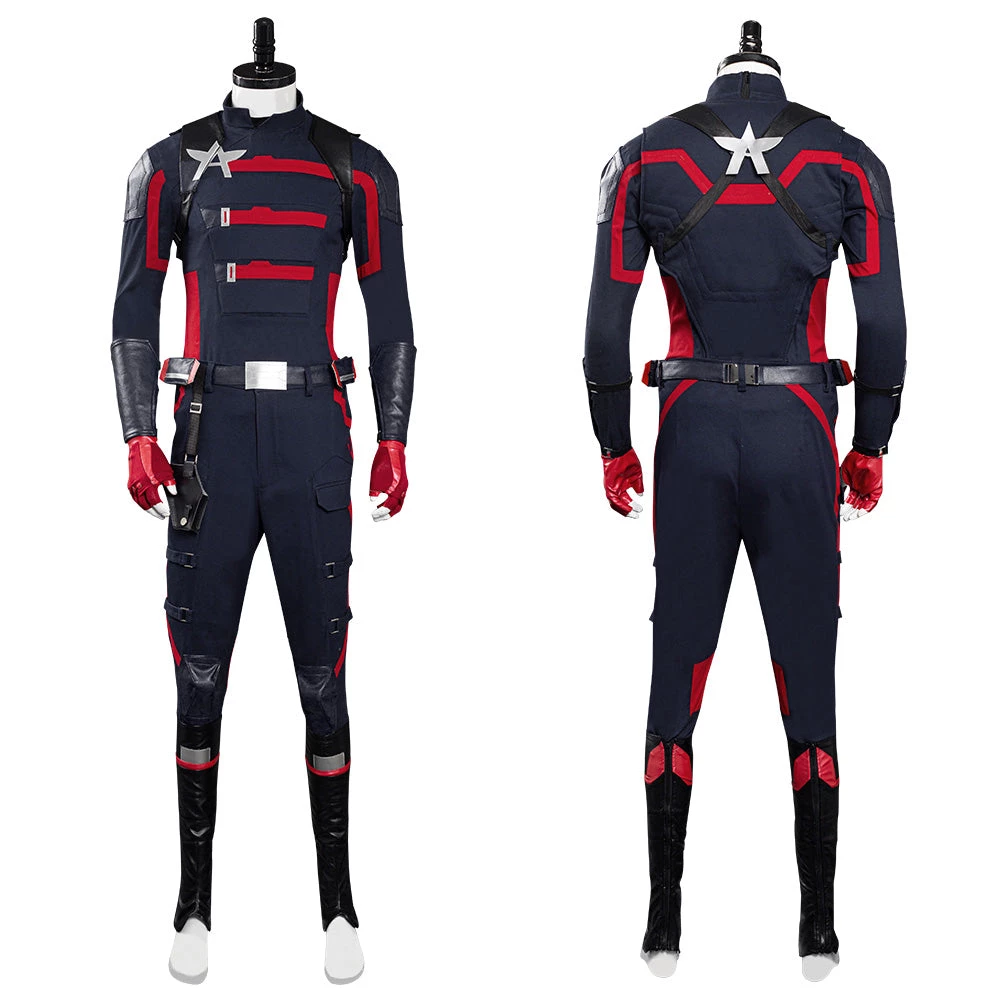 NewCosplay The Falcon And The Winter Soldier John Walker Captain America Outfits Halloween Carnival Suit Cosplay Costume New Arrivals 12 NewCosplay The Falcon And The Winter Soldier John Walker Captain America Outfits Halloween Carnival Suit Cosplay Costume New Arrivals