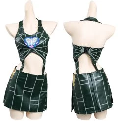NewCosplay JoJo‘s Bizarre Adventure Stone Ocean Jolyne Cujoh Halloween Carnival Suit Cosplay Costume New Arrivals