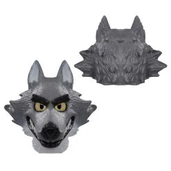 Fansholiday The Bad Guys: Mr. Wolf Mask Cosplay Latex Masks Halloween Party Props