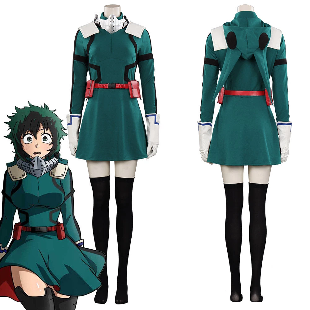 NewCosplay New Arrivals Boku No Hero Academia Midoriya Izuku Women Dress Outfits Halloween Carnival Suit Cosplay Costume 3 NewCosplay New Arrivals Boku No Hero Academia Midoriya Izuku Women Dress Outfits Halloween Carnival Suit Cosplay Costume